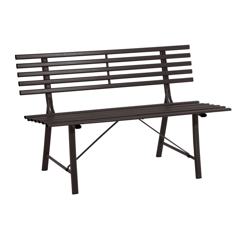 Woodard Baker Metal Garden Bench Wayfair